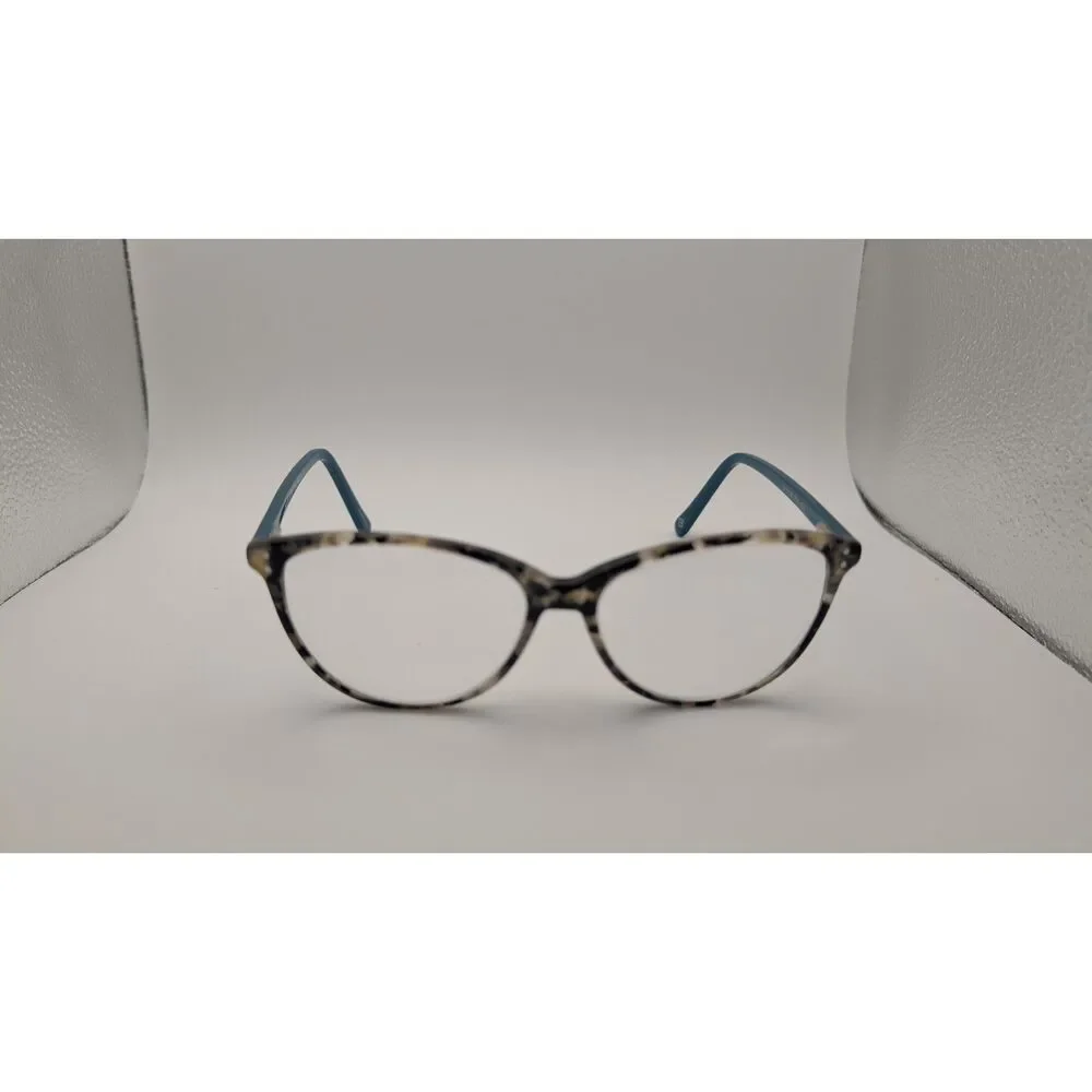 Marie Claire Tortoise Blue Handled Eyeglass Frames
